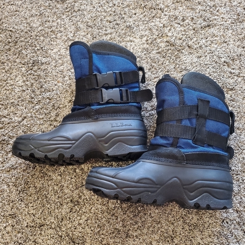 L.l.bean Men Snow Boat Size 7 W 5 Made In Canada.